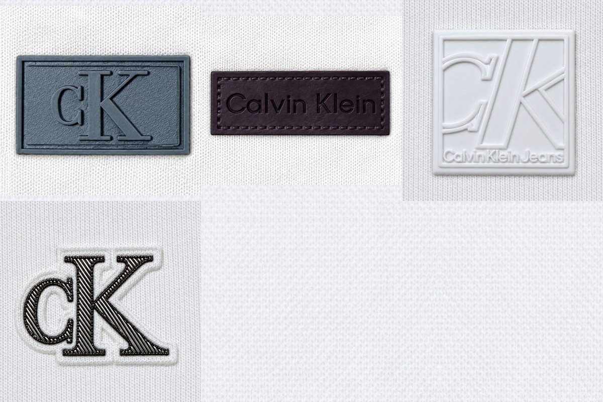 Complete Calvin Klein collection of 4 logo designs