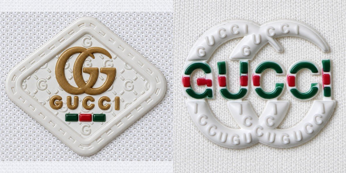 Complete Gucci collection of 2 logo designs