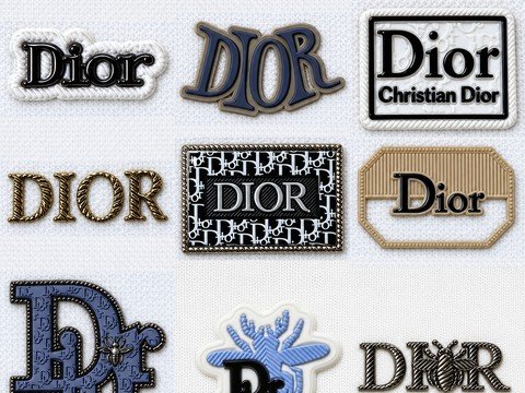 Dior logo collection