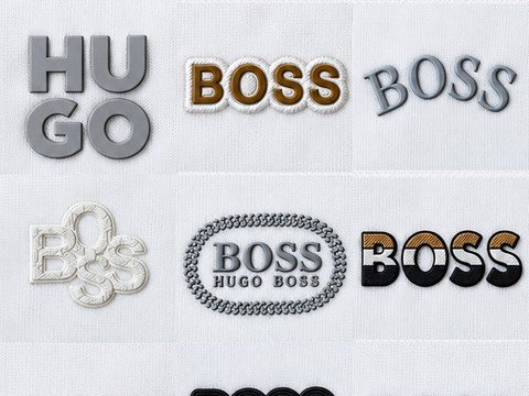 HUGO BOSS logo collection