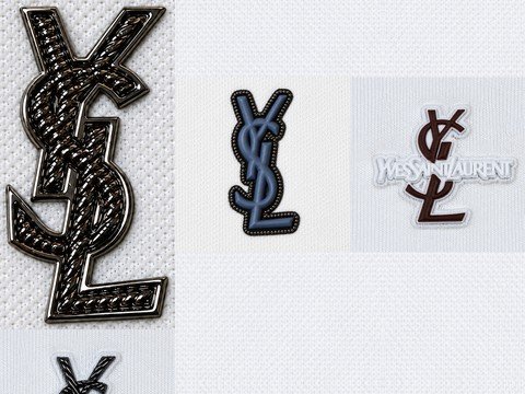 Saint Laurent logo collection